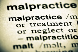 Definition for Malpractice